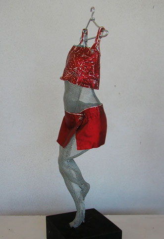 Rojo encendido - Vivi Herrera - Escultura